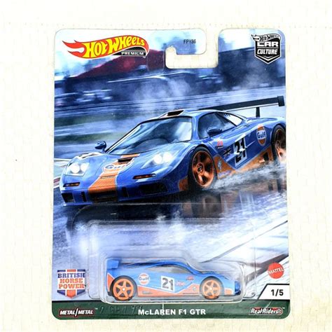Jual Mclaren F Gtr Hot Wheels Premium Shopee Indonesia