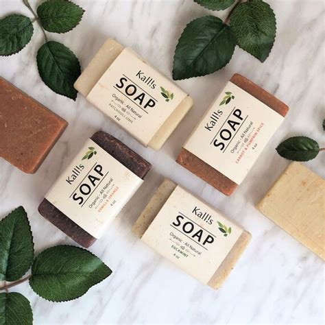 Organic All Natural Soap Bars Etsy Canada