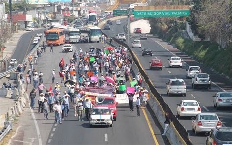 Ejidatarios Toman La Autopista Del Sol En Morelos El Sol De Cuautla