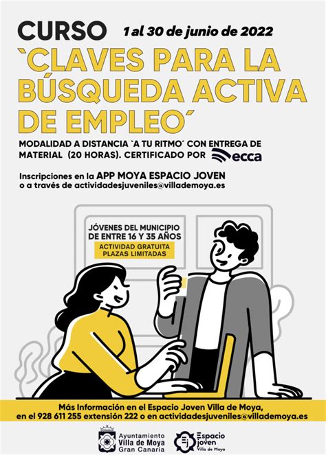 Curso Claves Para La B Squeda Activa De Empleo Ies Doramas