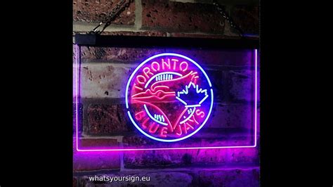 Toronto Blue Jays Logo 1 LED Neon Sign | Toronto blue jays, Neon signs ...