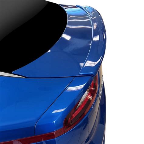 T5i Kia Stinger 2019 Custom Style Fiberglass Small Rear Lip Spoiler