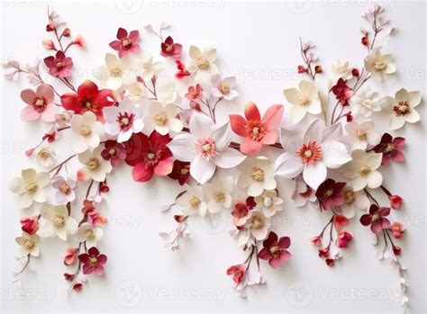 Red and white flowers background 26554755 Stock Photo at Vecteezy