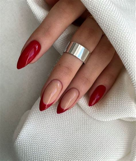 Red Acrylic Nails Classy Acrylic Nails Nude Nails Acrylic Nail Designs Gel Nails Red Nail