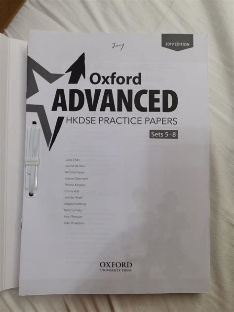 Oxford Advanced Hkdse Practice Papers Carousell