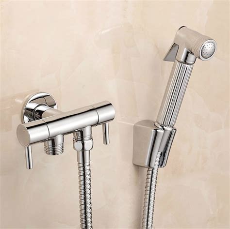 Bidet Toilet Shattaf Kit Sprayer Solid Brass Water Saving High Pressure