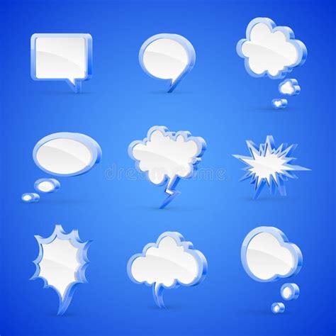 Speech Cloud Stock Vector Illustration Of Announcement 32763090