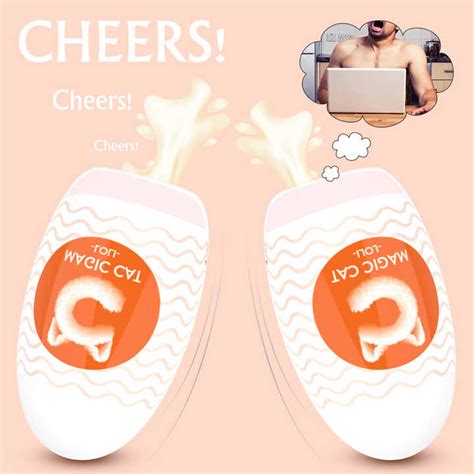 S Hande Penis Male Masturbator Egg Pocket Pussy Vagina Toys