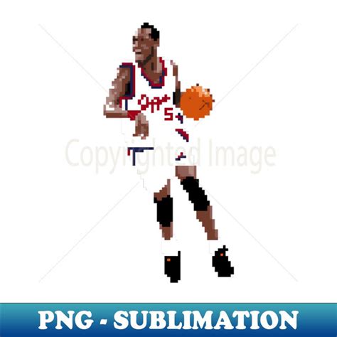 Danny Manning Clippers Pixel Dribble - Exclusive PNG Sublima - Inspire ...