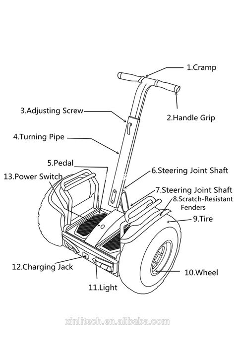 China New Products Lithium Battery Off Road Electric Chariot Two