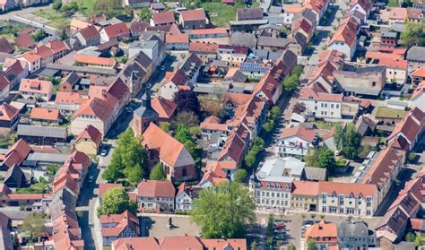 Wesenberg Aus Der Vogelperspektive Blick Auf Wesenberg Im Bundesland