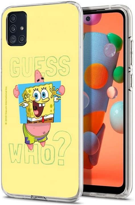 Etui Case Spongebob Szk O Do Samsung Galaxy A Etui Na Telefon Ceny