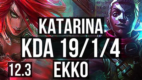 Kata Vs Ekko Mid Legendary Solo Kills Games M