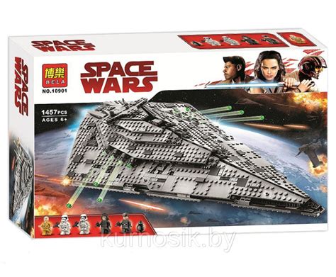 Конструктор BELA Star Wars 10901 "Звёздный разрушитель Первого Орденаʺ ...
