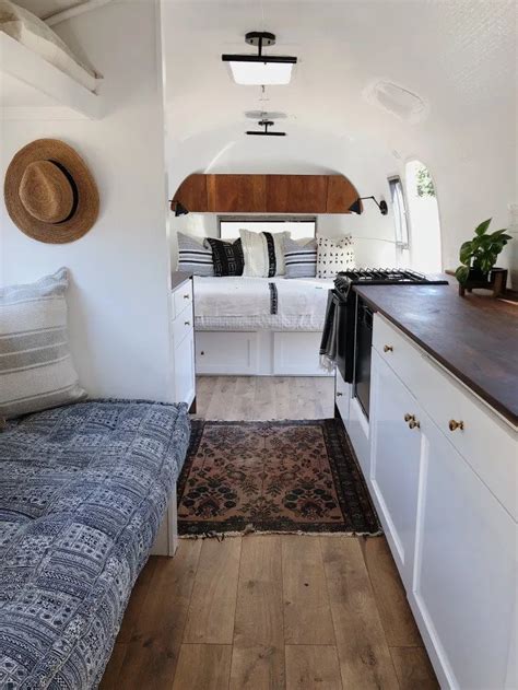 Before After An Abandoned Airstream Turned Warm Tiny Home On Wheels