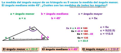 Ángulos en los triángulos Ángulos Triangulos Fórmulas de geometría