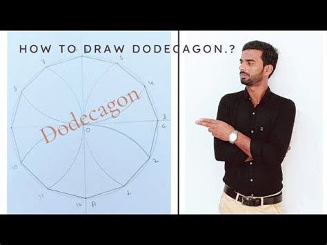 How To Draw A Dodecagon Dodecagon Interior Angles Kaise Draw Karen