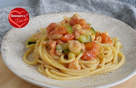 Pasta Gamberetti E Zucchine Benessere E Gusto Blog