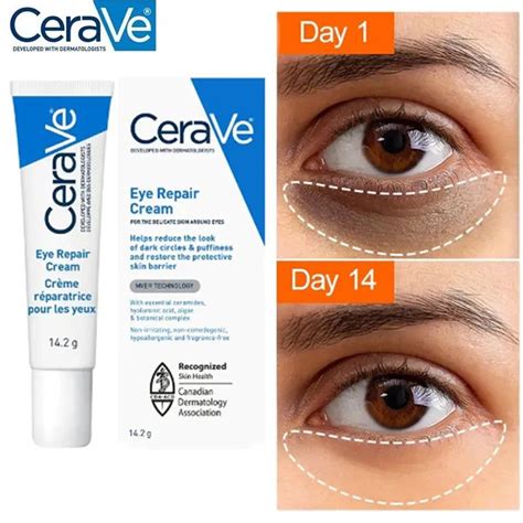 Cerave Hydrating Eye Repair Skin Barrier For Dark Circles Under Eyes P Cerave Eye Cream