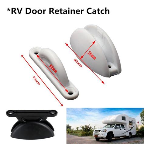 Rv Door Retainer Catch For Caravan Motorhomes Boat Camper Rv Door Stoper Clip Nylon Door Catch