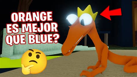 Porque El Mejor Amigo Arcoiris Es Orange 🤔 Rainbow Friends Youtube