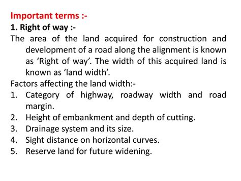 Ppt Geometric Design Of Highways Powerpoint Presentation Free