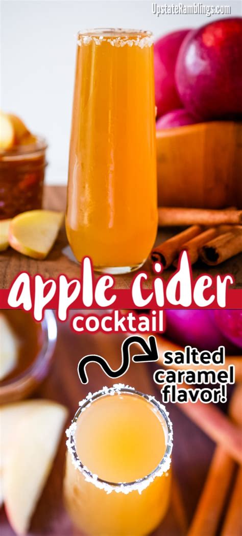 Salted Caramel Apple Cider Cocktail Upstate Ramblings