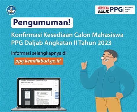 Informasi Ppg Daljab Simak Daftar Calon Mahasiswa Ppg Dalam Jabatan