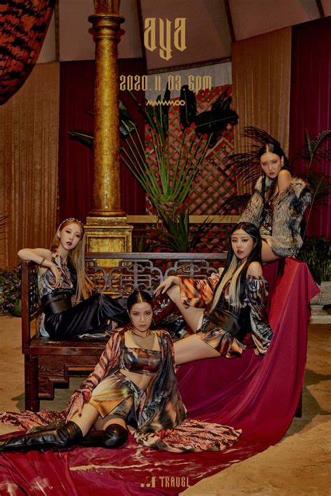 MAMAMOO lanza foto conceptual para su próxima canción Aya Mundo Kpop