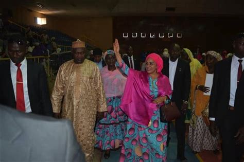 La Premi Re Dame Du Niger Dr Lalla Malika Issoufou Pr Sidente De La