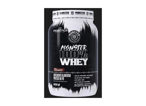 Monster 100 Whey Pote 900g Probiótica Probiotica Com O Melhor