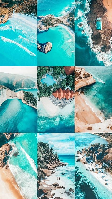 5 Paradise Lightroom Mobile Presets Summer Presets Influencer Summer