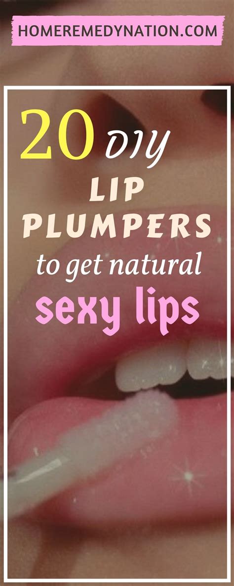 20 Natural Diy Lip Plumpers For Naturally Fuller And Bigger Lips Diy Lip Plumper Lip Plumper