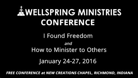 Conference With Dr Art Mathias Of Wellspring