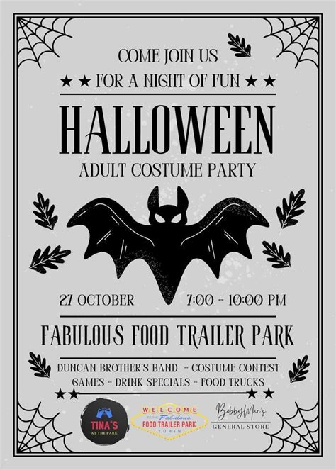 Adult Halloween Costume Party Fabulous Food Trailer Park Senoia Ga