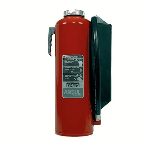 Ansul Red Line 30 Lb Abc Extinguisher W Wall Hook 35151 Jendco Safety Supply