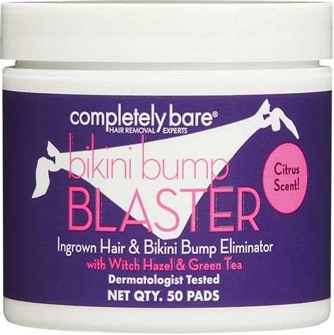 For Ingrown Hair Help Completely Bare Bikini Bump Blaster Ingrown Hair