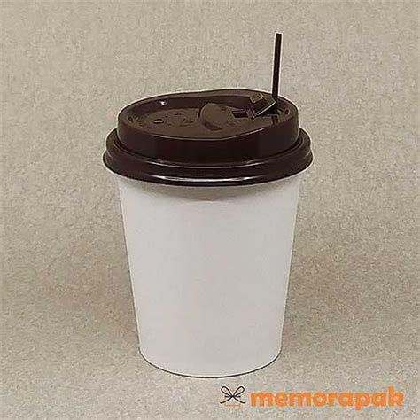 Jual Paper Cup Oz Hot Cup Tutup Coklat Stirrer Kota Bandung Memorapak Tokopedia