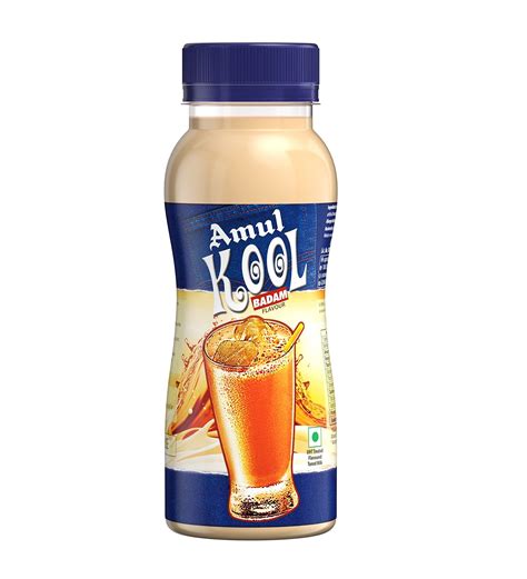 Amul Kool Milk Badam Flavour 180 Ml 4btl Deilybazar