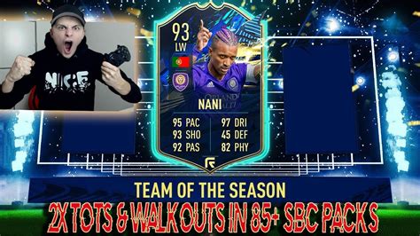 2x TOTS WALKOUTS In 85 TOTS LIGUE 1 Player Picks Fifa 21 Pack