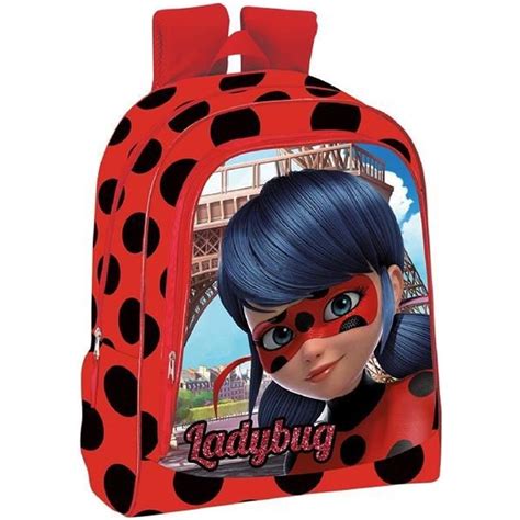 Sac Dos Miraculous Ladybug Primaire Cdiscount Bagagerie Maroquinerie