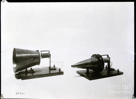 First Telephone Receiver And Transmitter Photograph by Bettmann