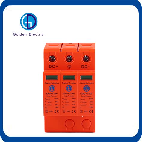 Solar Pv Dc Surge Protector For Photovoltaic System Spd Surge