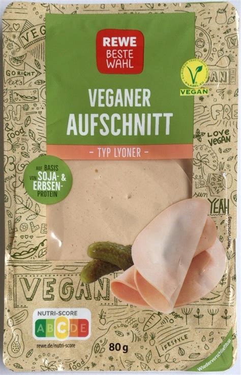 Veganer Aufschnitt Typ Lyoner Rewe Beste Wahl G