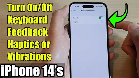 Iphone S Pro Max How To Turn On Off Keyboard Feedback Haptics Or