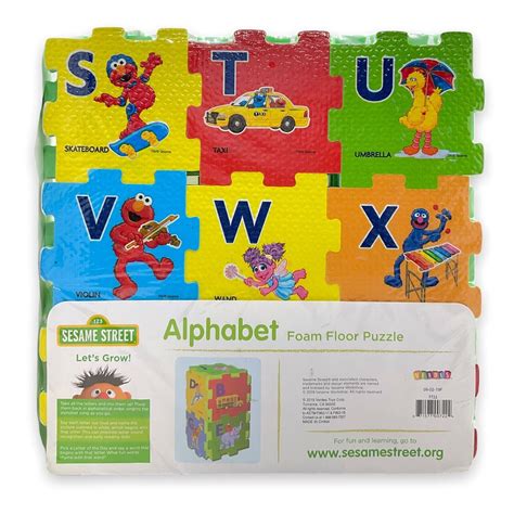 Sesame Street Alphabet Foam Floor Puzzle | #4662733367