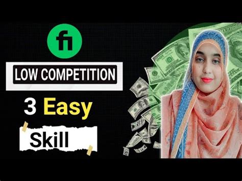 Low Competition Gigs On Fiverr Easy Fiverr Gigs That Require