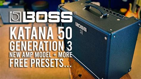 Boss Katana Gen New Model Presets More Youtube