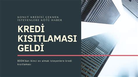 BDDKdan ikinci ev almak isteyenlere kredi kısıtlaması Ayrıca ilk ev