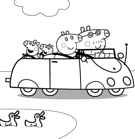 Coloriages Peppa Pig Imprimer Dessin Sur Wonder Day